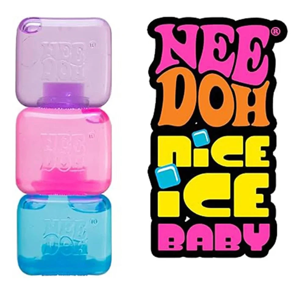 Needoh Nice Cube, Sensory Toys, Anti-Stress Blocks, Stress Relief Jigsaw