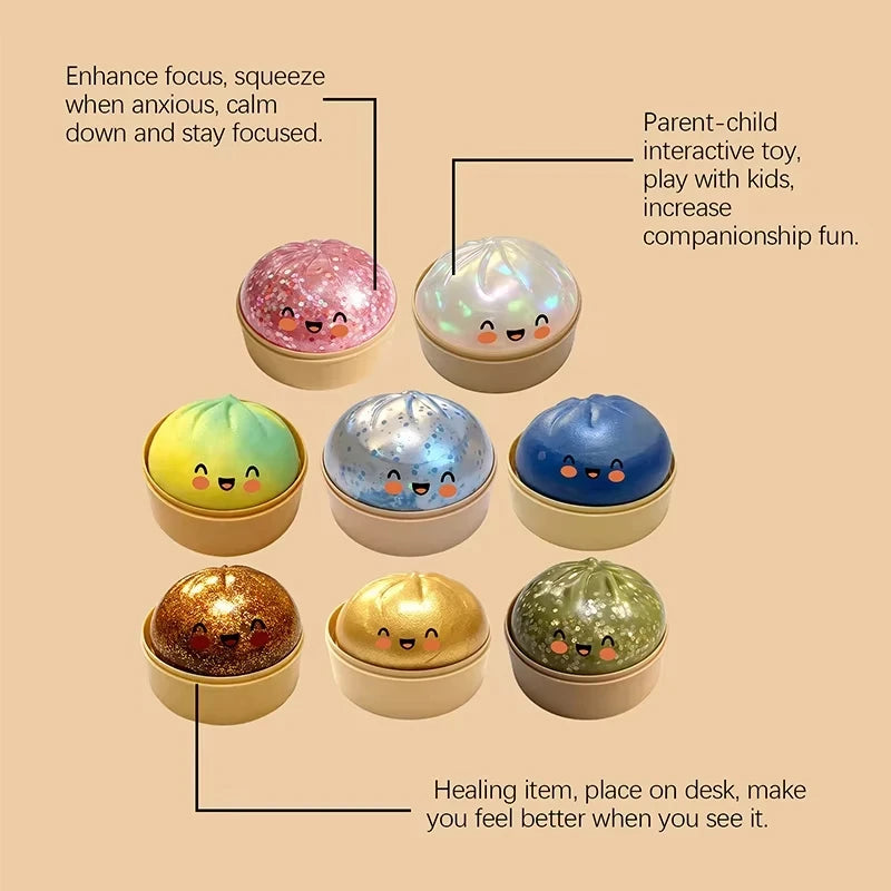Soft Dumpling Decompression Toy