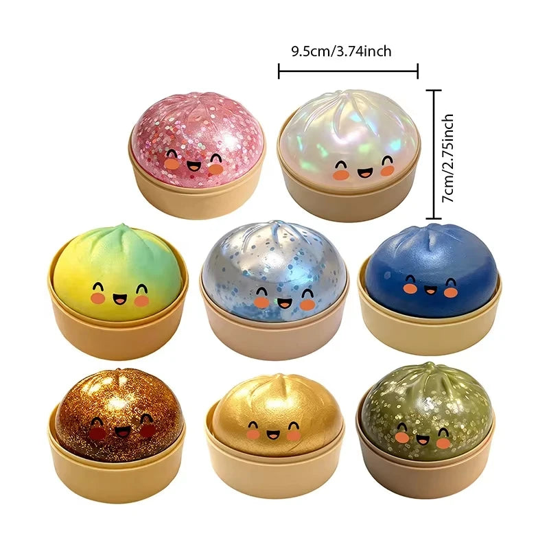 Soft Dumpling Decompression Toy