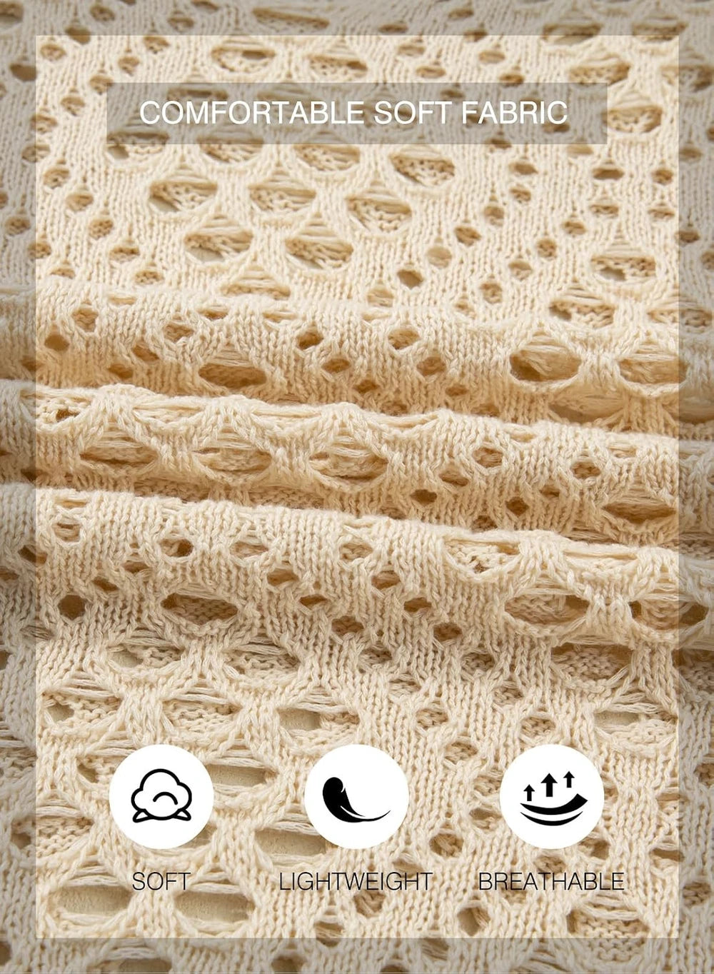 Hollow Knit Crochet Pullover